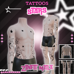 ⭐ Stars Tatts | Zinfit Male