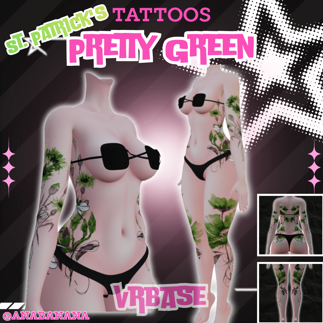 ☘️ Pretty Green Tatts | Vrbase 