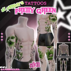 ☘️ Pretty Green Tatts | Akii