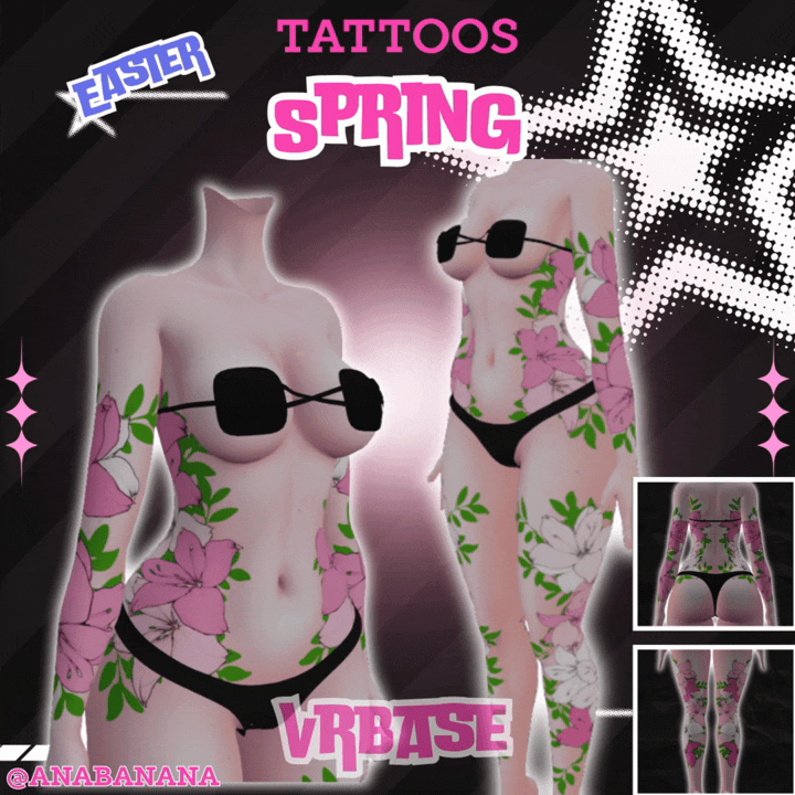 (J) : 💐 Spring Tatts | Vrbase + Akii + Zinfit F/M