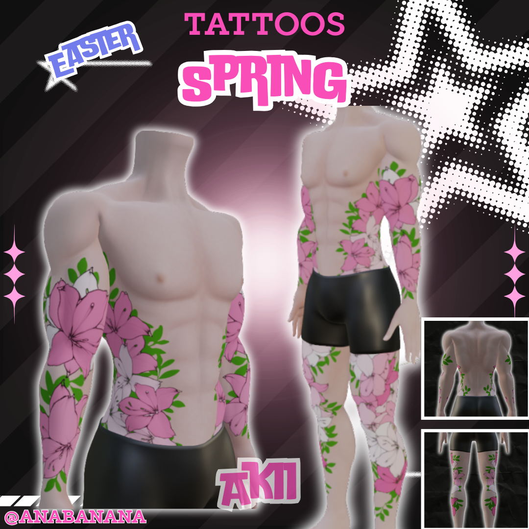 💐 Spring Tatts | Akii 