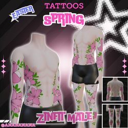 💐 Spring Tatts | Zinfit Male