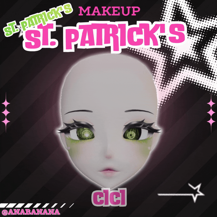 (J) : 🍀 St. Patrick's Makeup | Cici + Starlight + Kiyomi + VRB Furry
