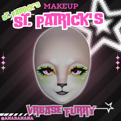 🍀 St. Patrick's Makeup | VRB Furry