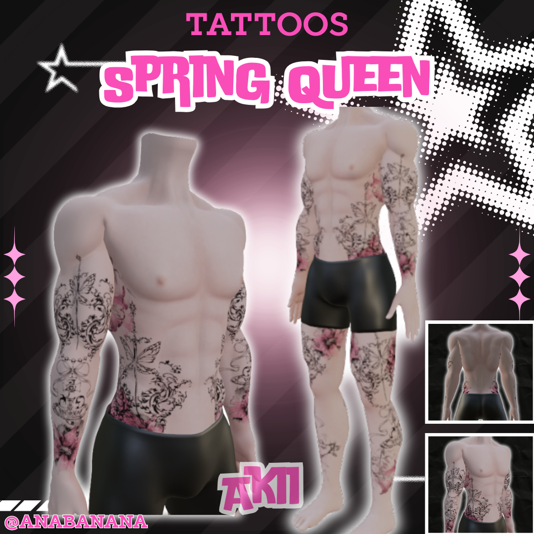 🌼Spring Queen Tatts | Akii