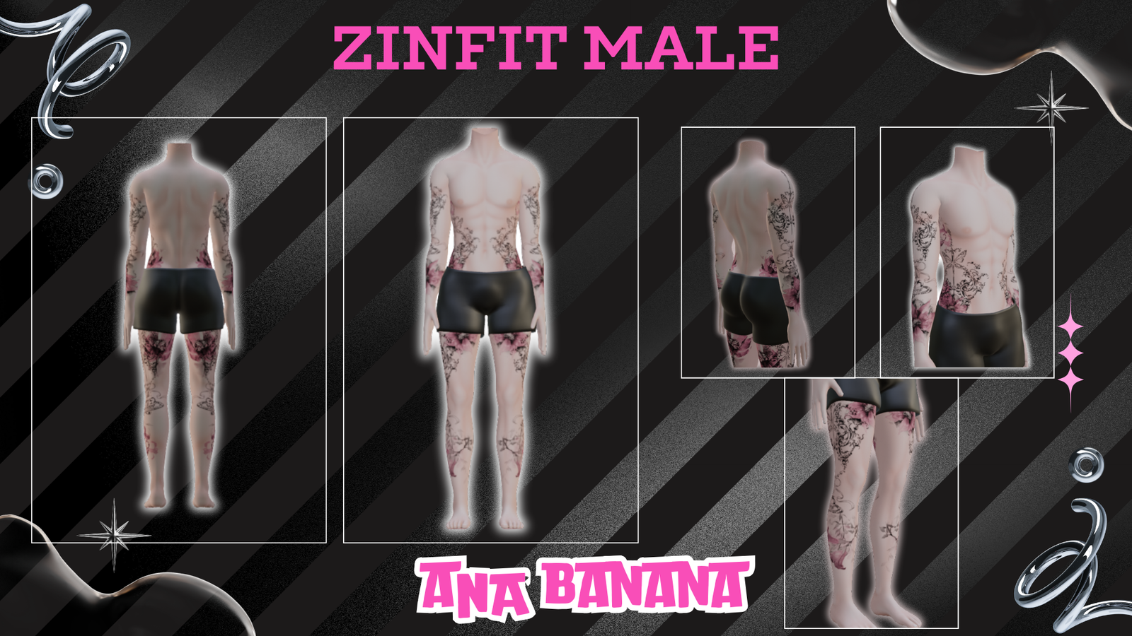 ๐ผSpring Queen Tatts | Zinfit Male