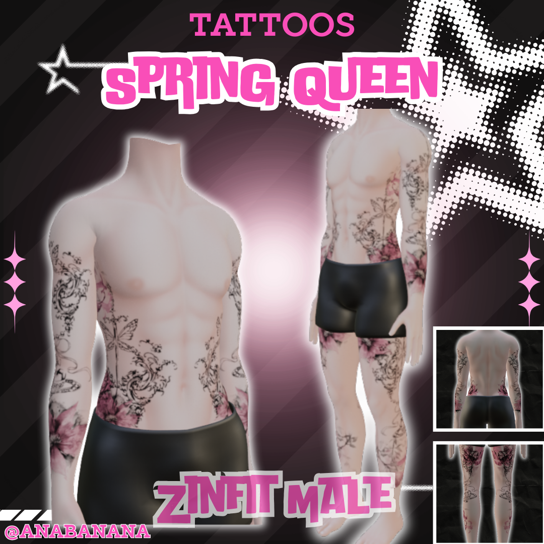 ๐ผSpring Queen Tatts | Zinfit Male