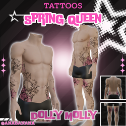 🌼Spring Queen Tatts | Dolly Molly