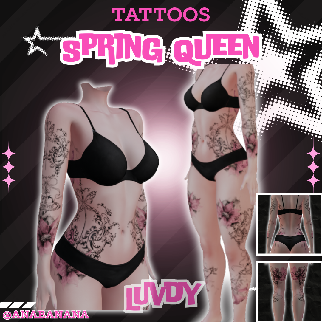 🌼Spring Queen Tatts | Luvdy