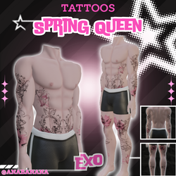 🌼Spring Queen Tatts | Exo