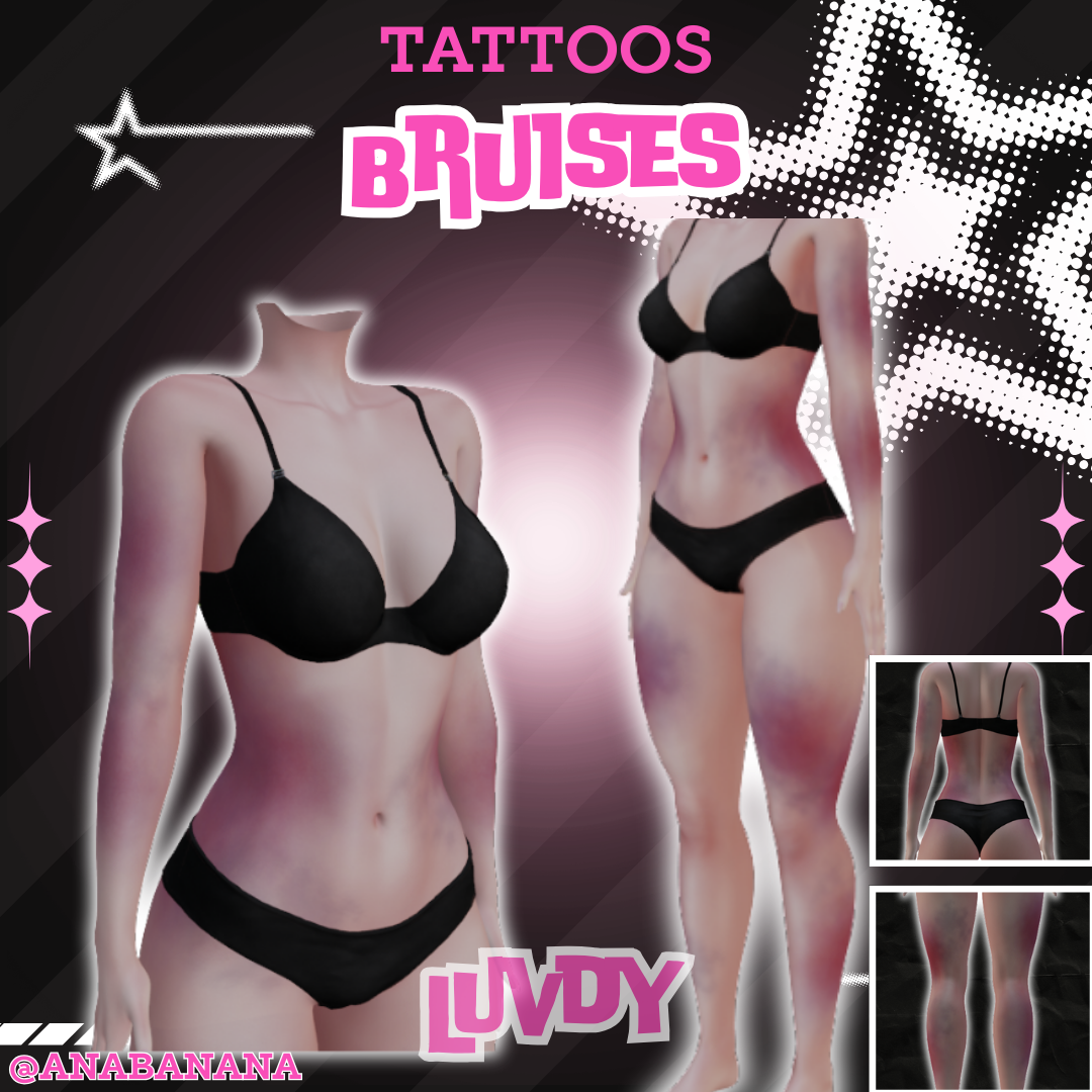 ✊ Bruises Tatts | Luvdy
