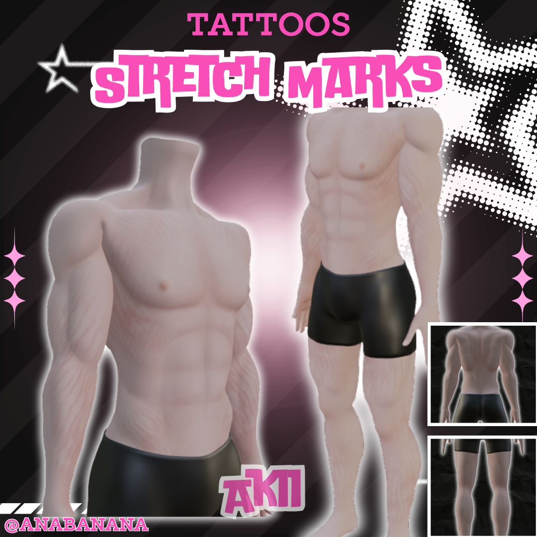 ❤️ Stretch Marks Tatts | Akii