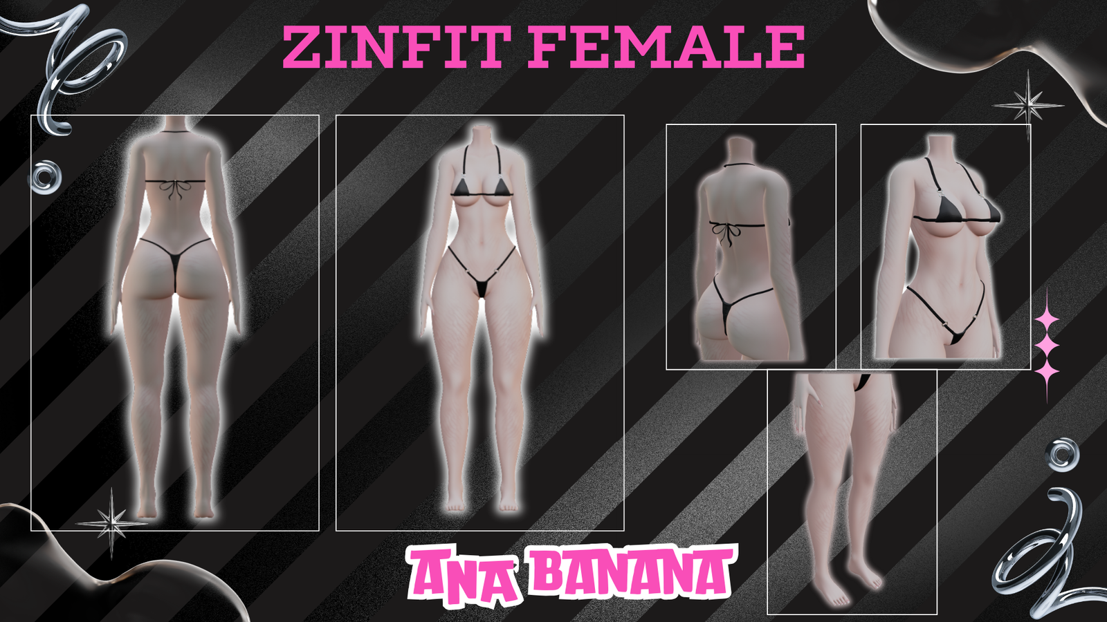 ❤️ Stretch Marks Tatts | Zinfit Female