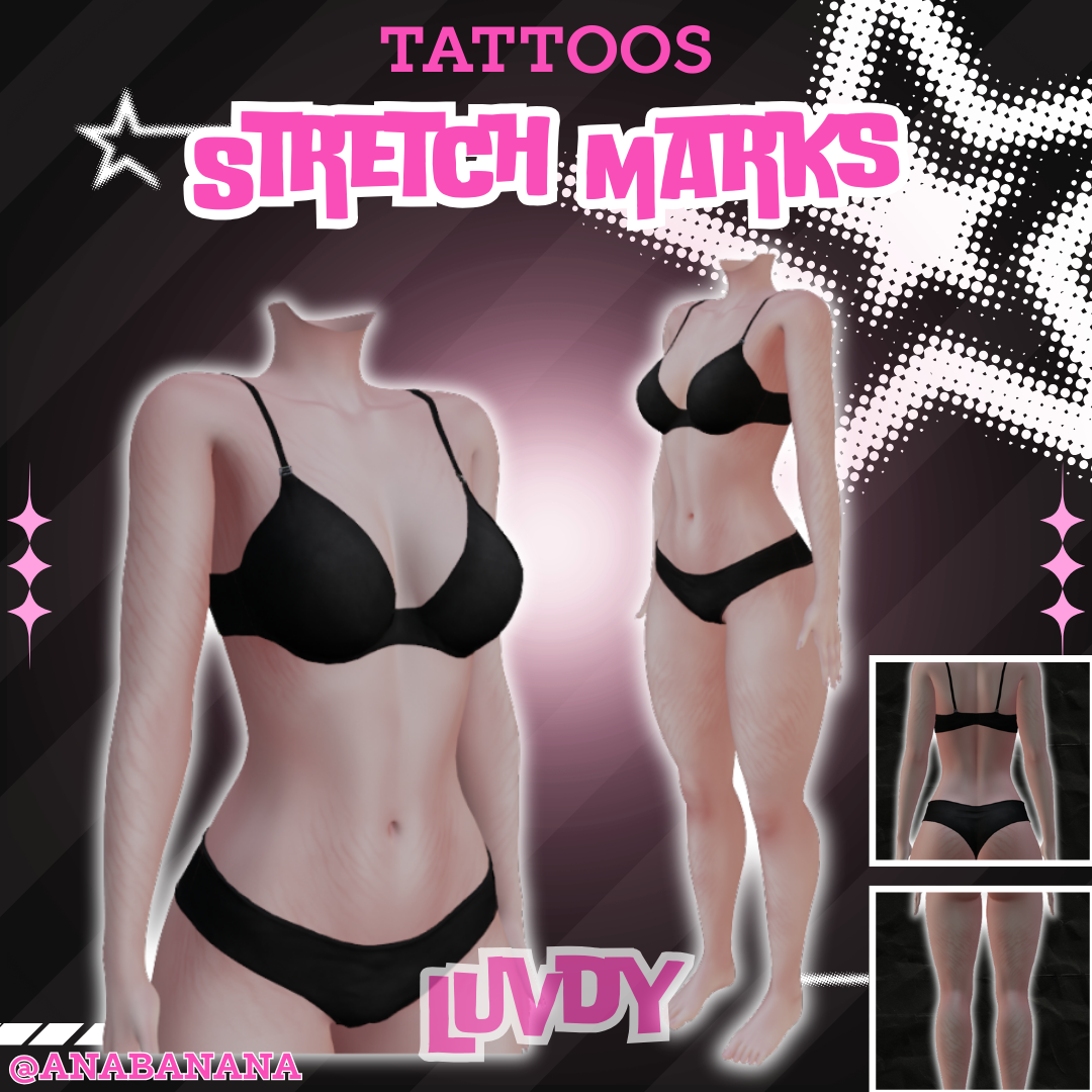 ❤️ Stretch Marks Tatts | Luvdy