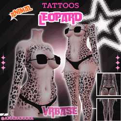 (All) : 🐆 Animal Leopard Tatts | Vrbase + Akii + Zinfit F/M