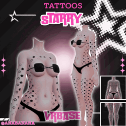 (J) : ⭐ Starry Tatts | Multi-Base Compatible