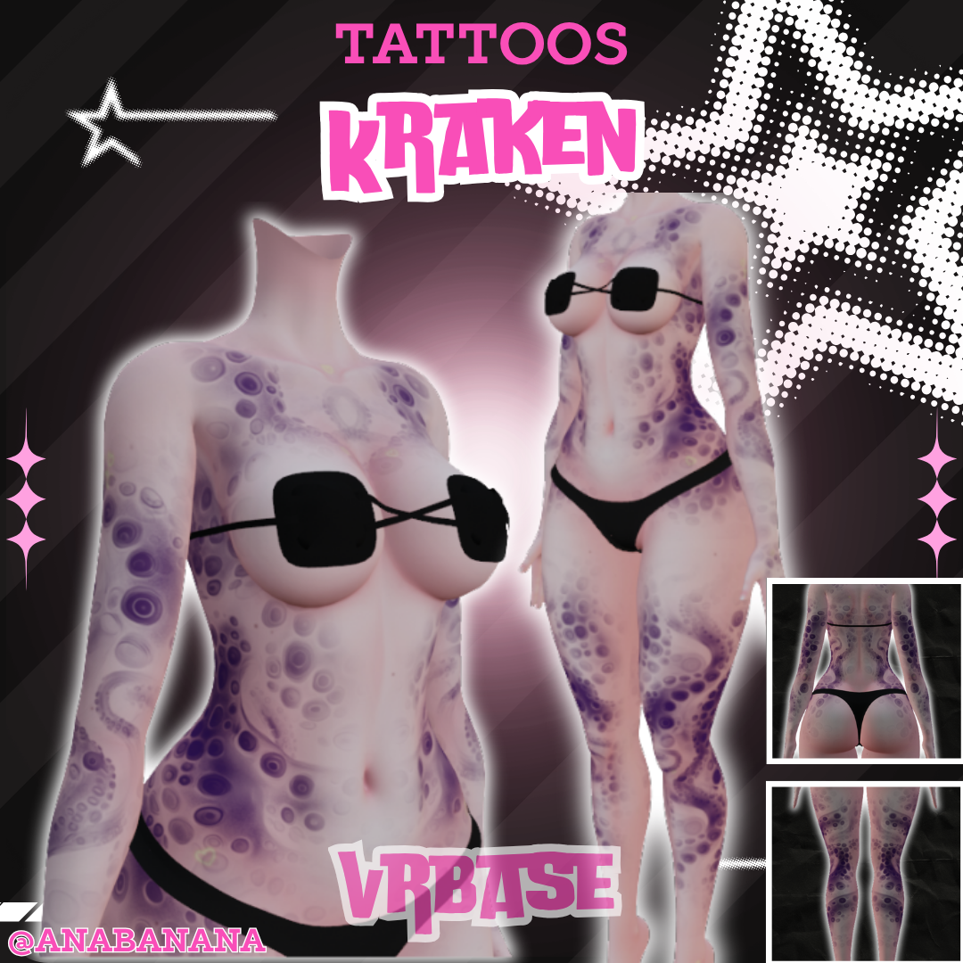 🦑 Kraken Tatts | Vrbase