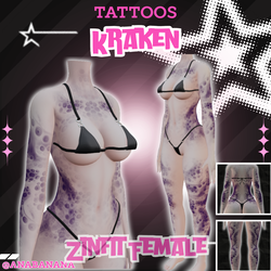 🦑 Kraken Tatts | Zinfit Female