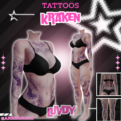 🦑 Kraken Tatts | Luvdy