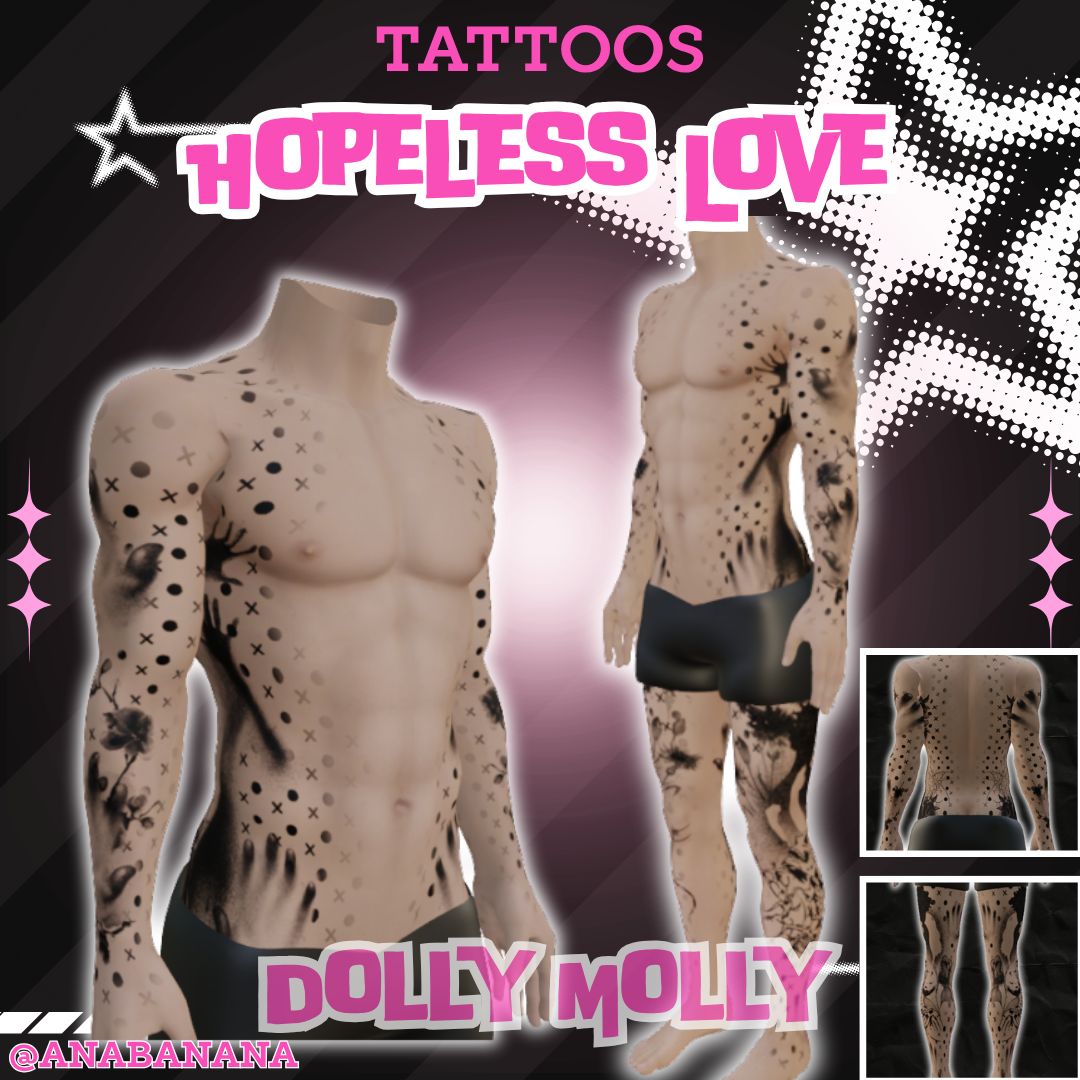 💔 Hopeless Love Tatts | Dolly Molly