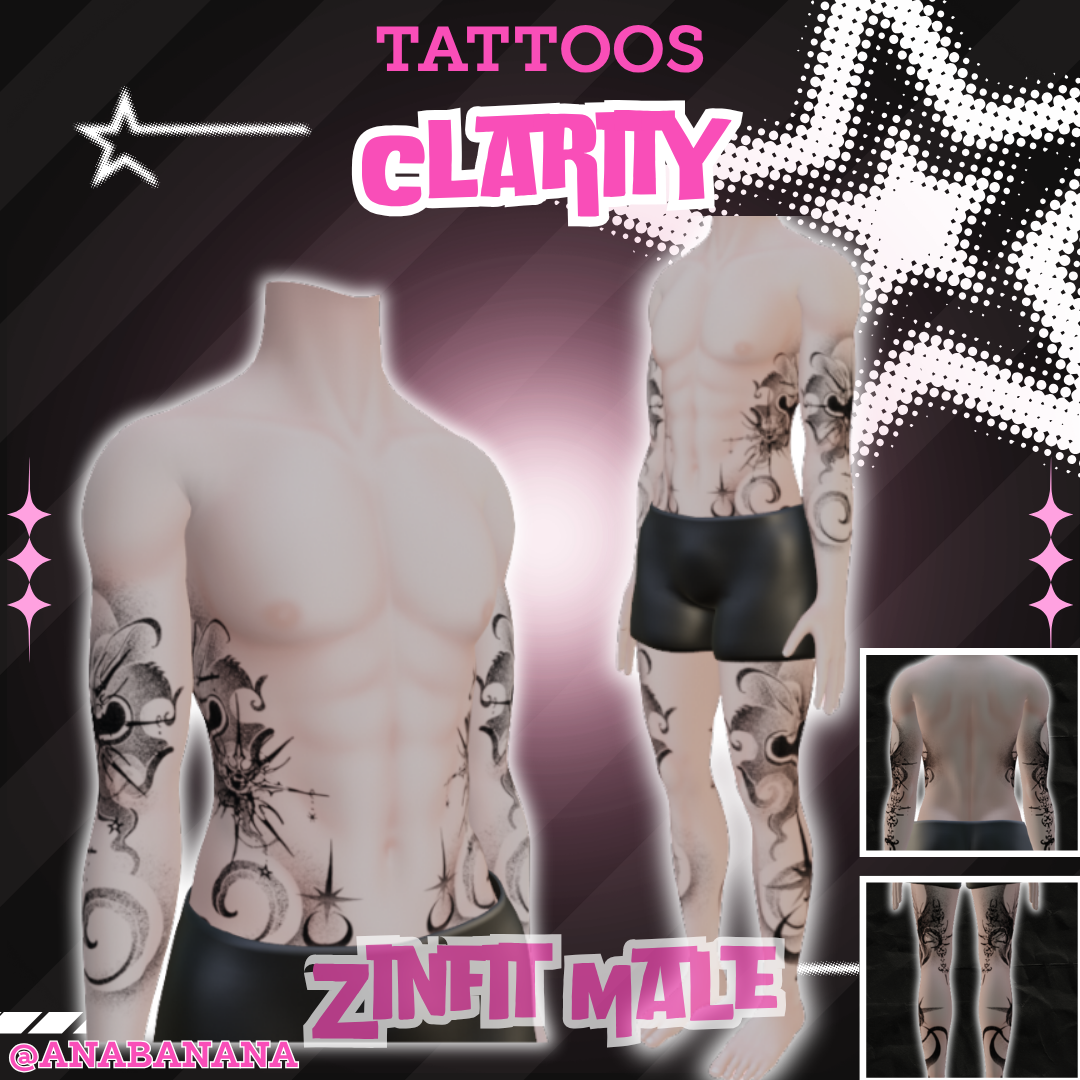 🧠 Clarity Tatts | Zinfit Male