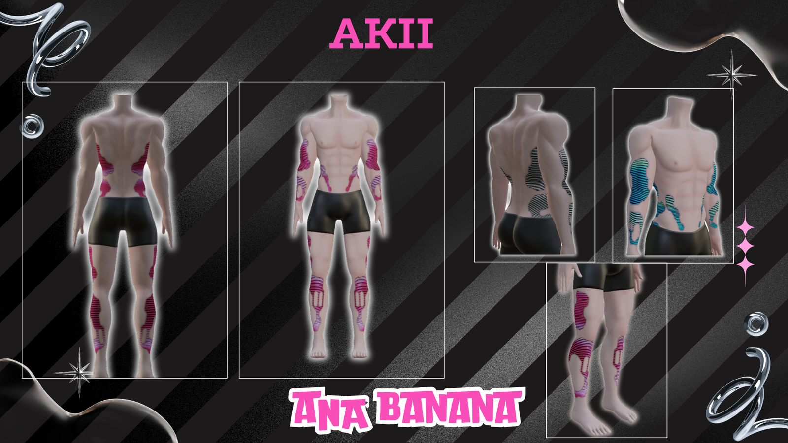 🤖 Part Cyber Tatts | Akii