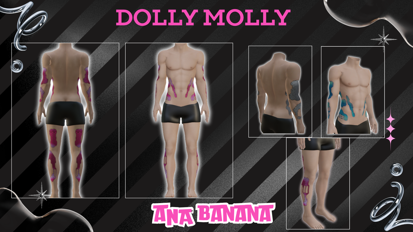 🤖 Part Cyber Tatts | Dolly Molly
