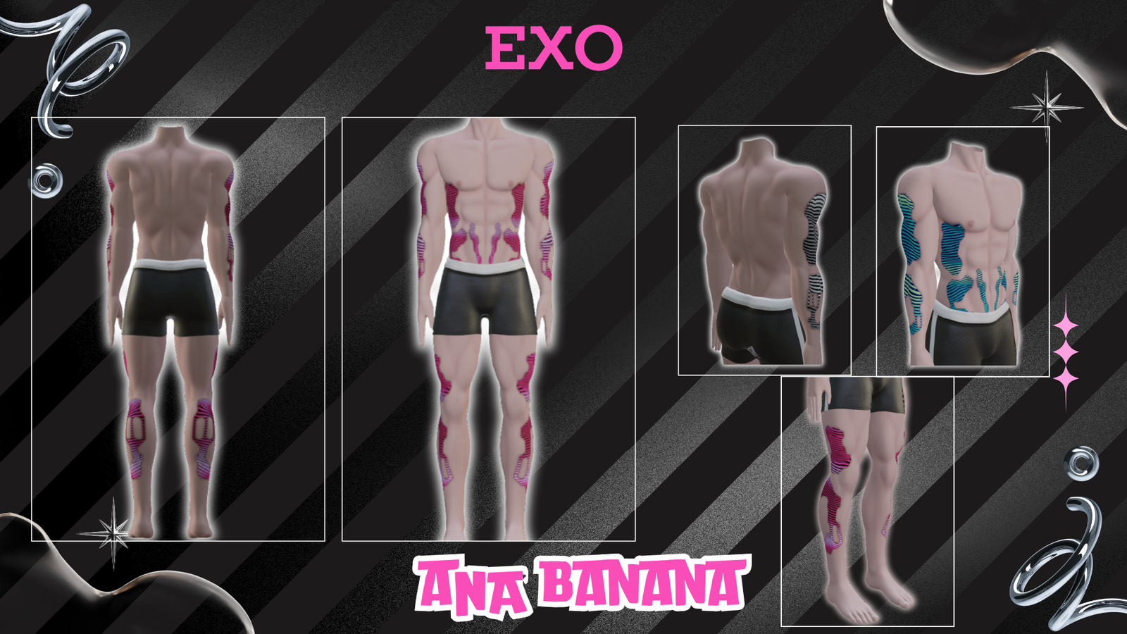 🤖 Part Cyber Tatts | Exo