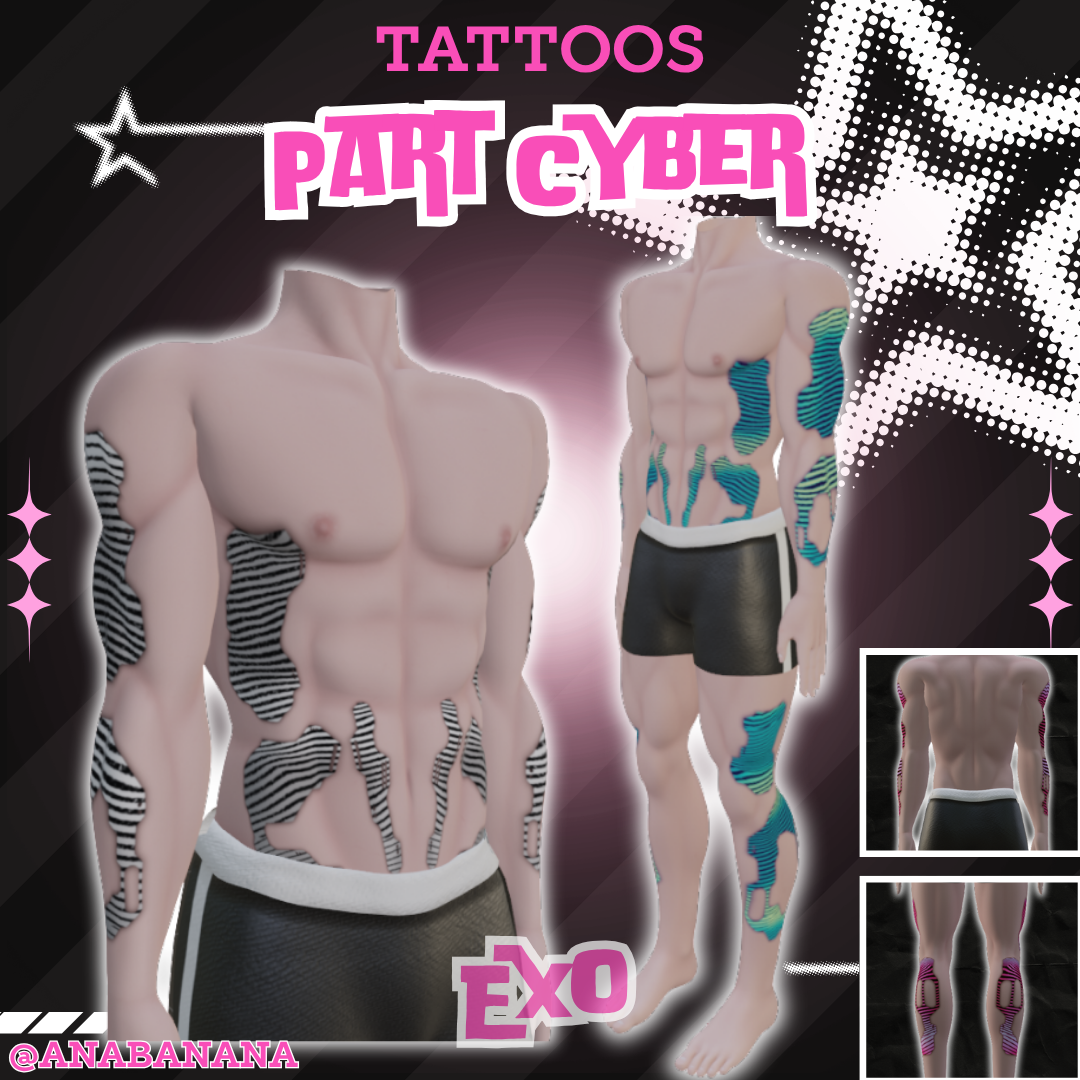 🤖 Part Cyber Tatts | Exo