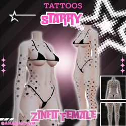 ⭐ Starry Tatts | Zinfit Female