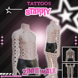 ⭐ Starry Tatts | Zinfit Male