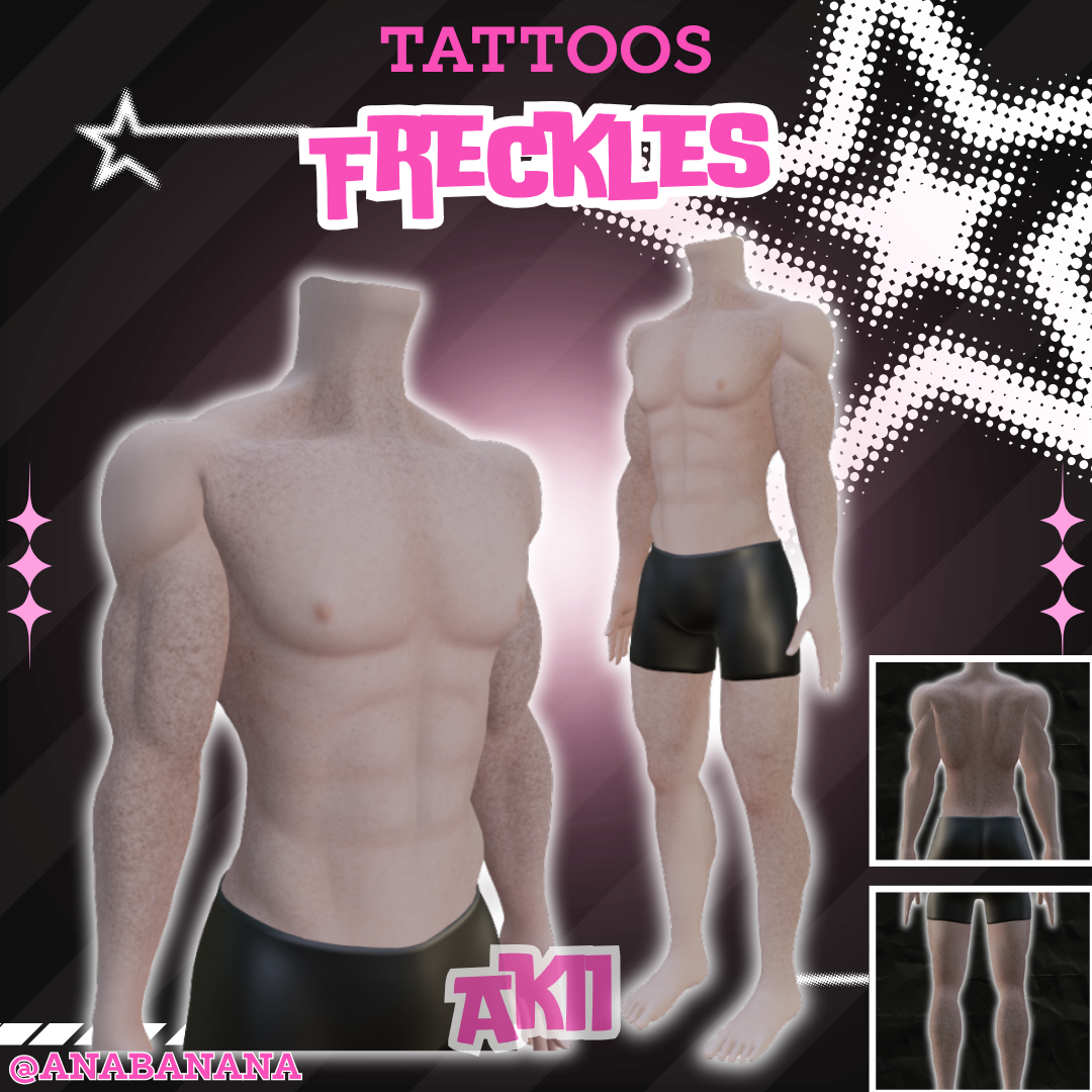 ❤️ Freckles Tatts | Akii