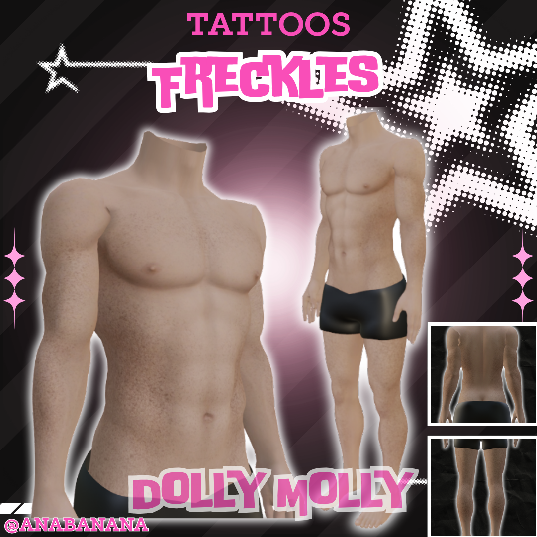 ❤️ Freckles Tatts | Dolly Molly