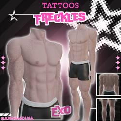 ❤️ Freckles Tatts | Exo