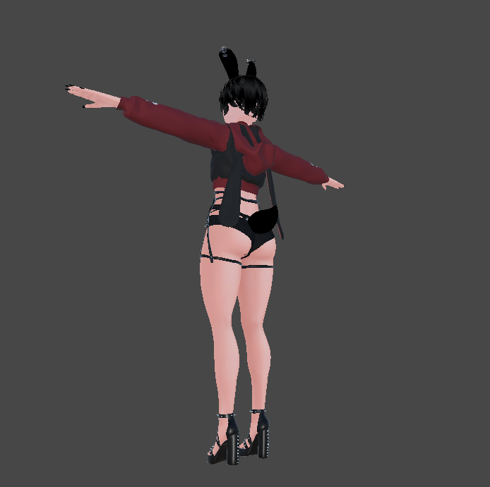 (Pre Release) Noa Goth Femboy Bunny PC/Quest NSFW