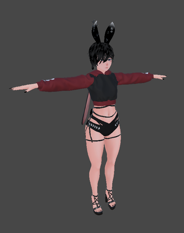 (Pre Release) Noa Goth Femboy Bunny PC/Quest NSFW