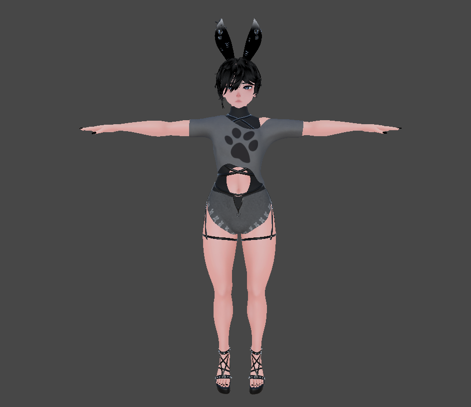 (Pre Release) Noa Goth Femboy Bunny PC/Quest NSFW