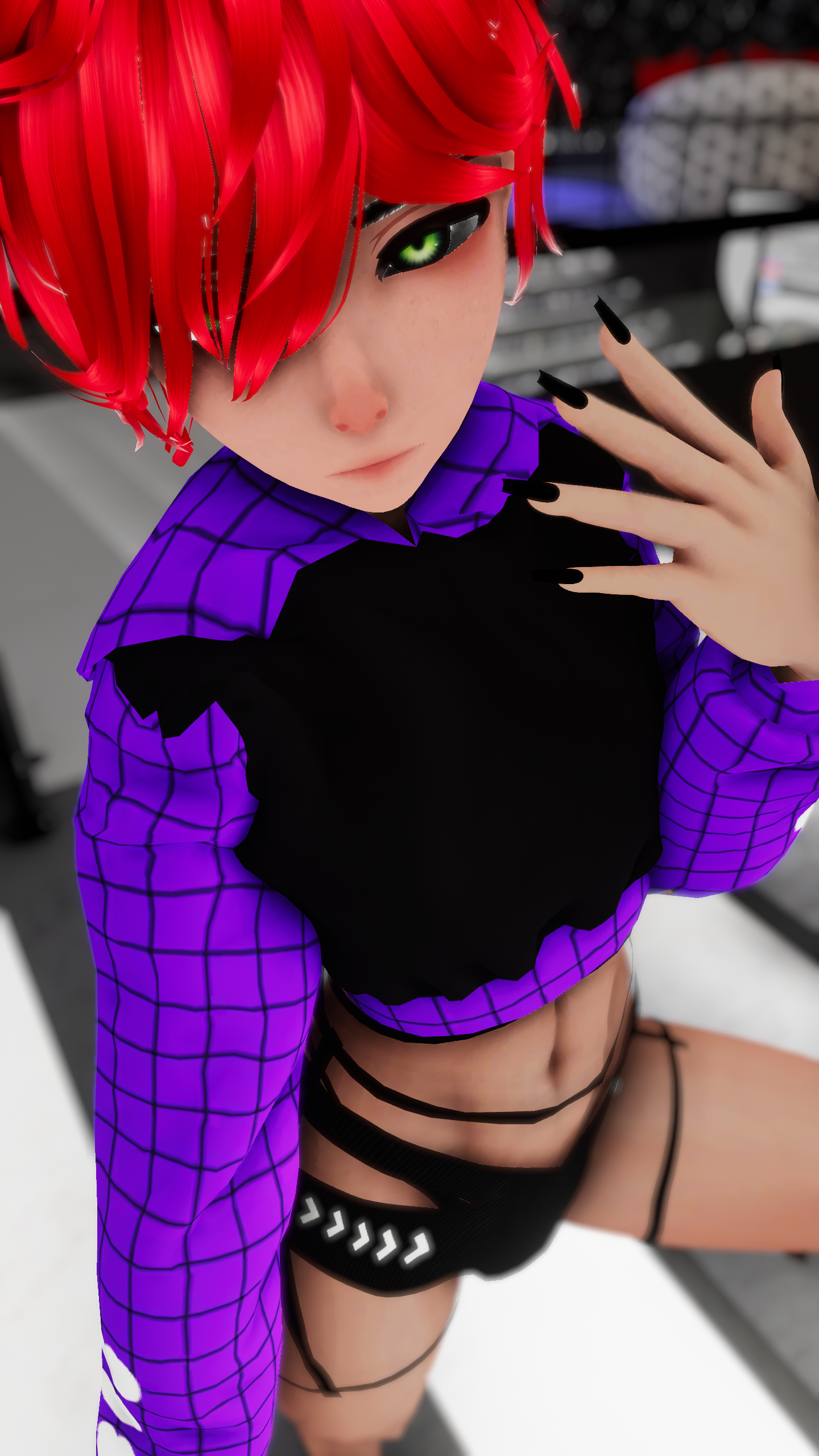 Noa Goth Femboy Bunny PC/Quest NSFW