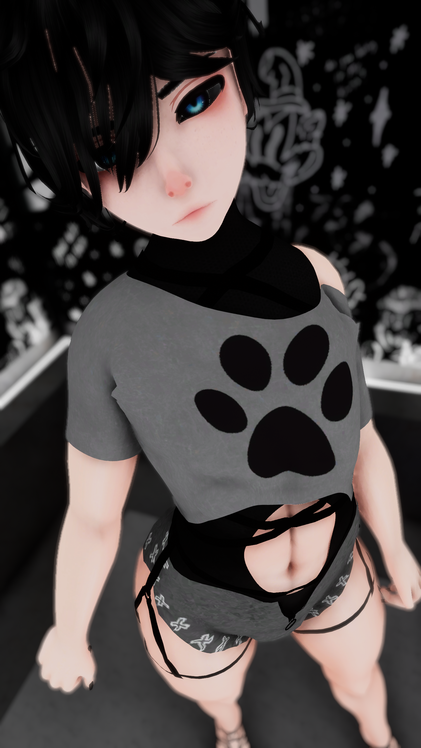 Noa Goth Femboy Bunny PC/Quest NSFW