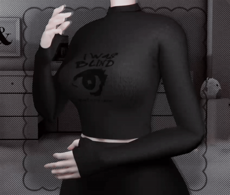 Thumb-out Sweater