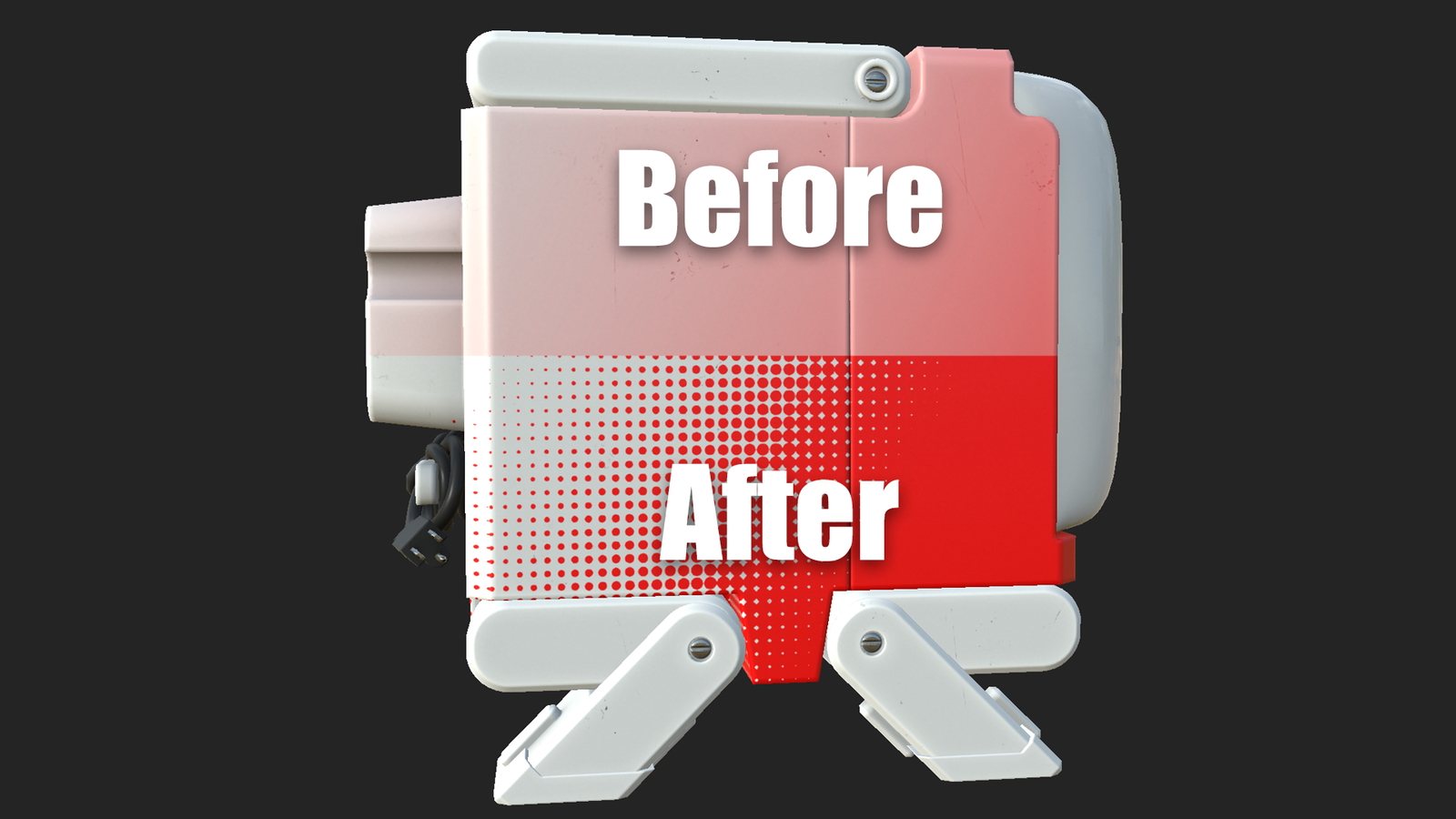 Substance Painter Half Tone Filter