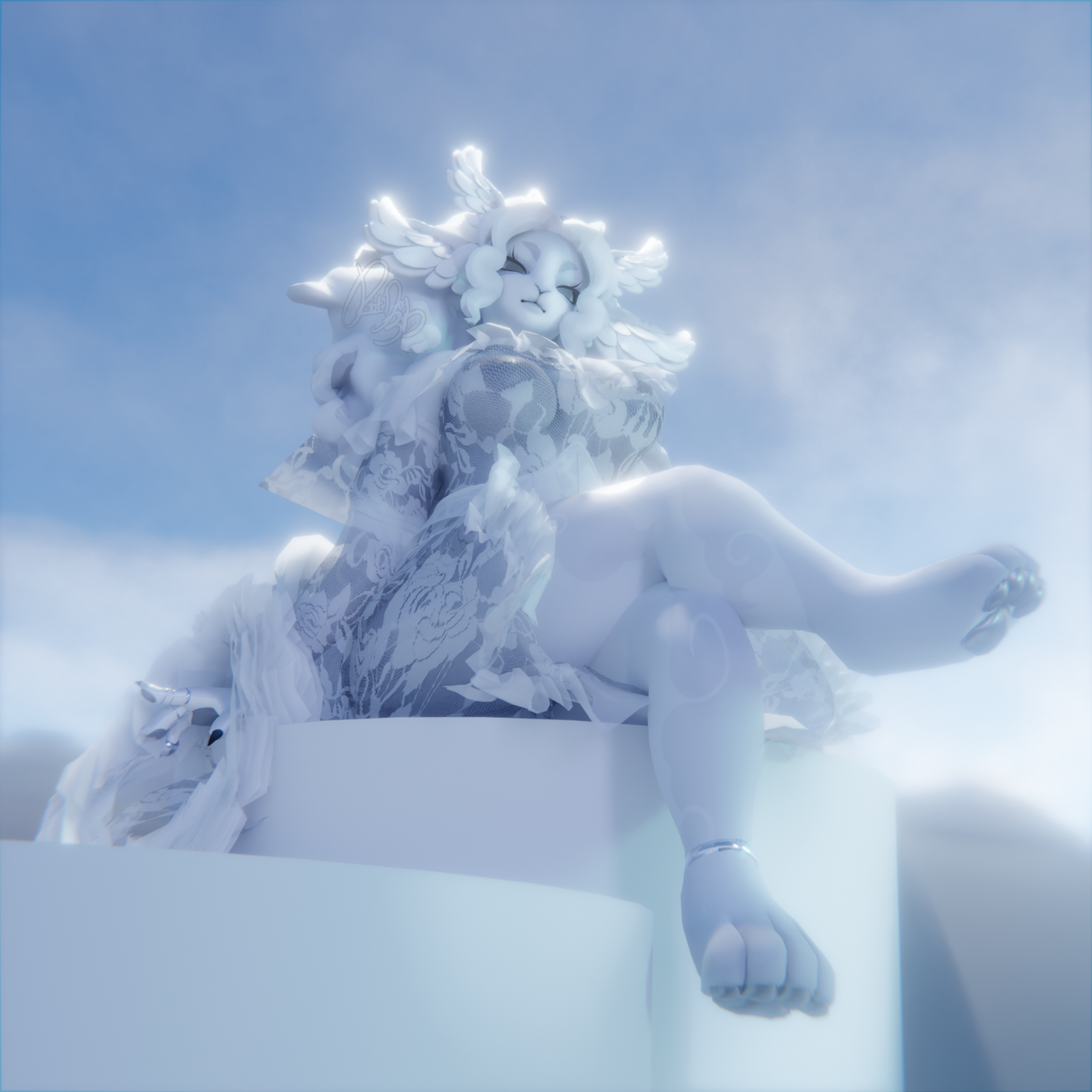 " Angel " || VRChat Furry Avatar || SPS + GoGo