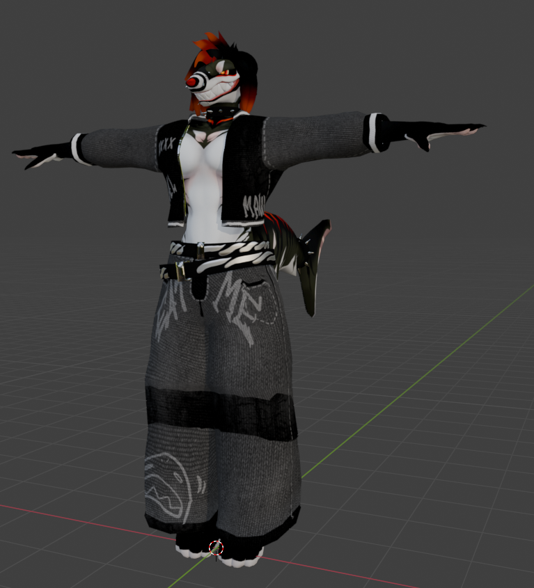 "Jett" || Vrchat Shark -- Furry Avatar Base