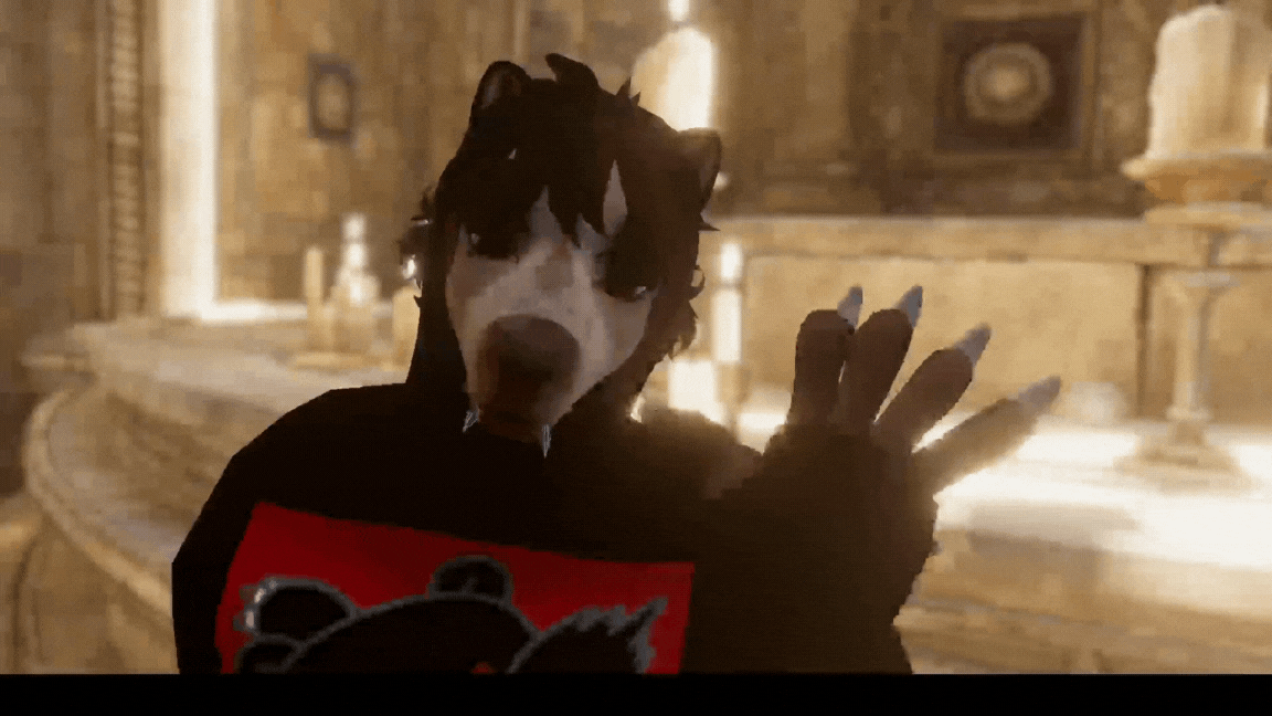 " GLOOM " VRChat Furry Avatar