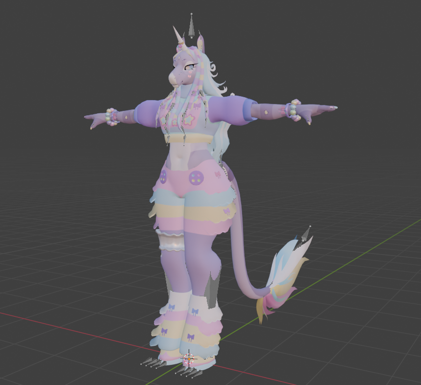 " Pari " || VRChat Furry Avatar