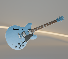 Gibson ES335 by Fewiix
