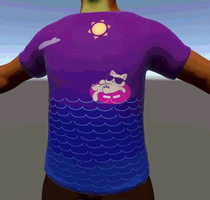 Tshirt by Fewiix (12 animated designs)