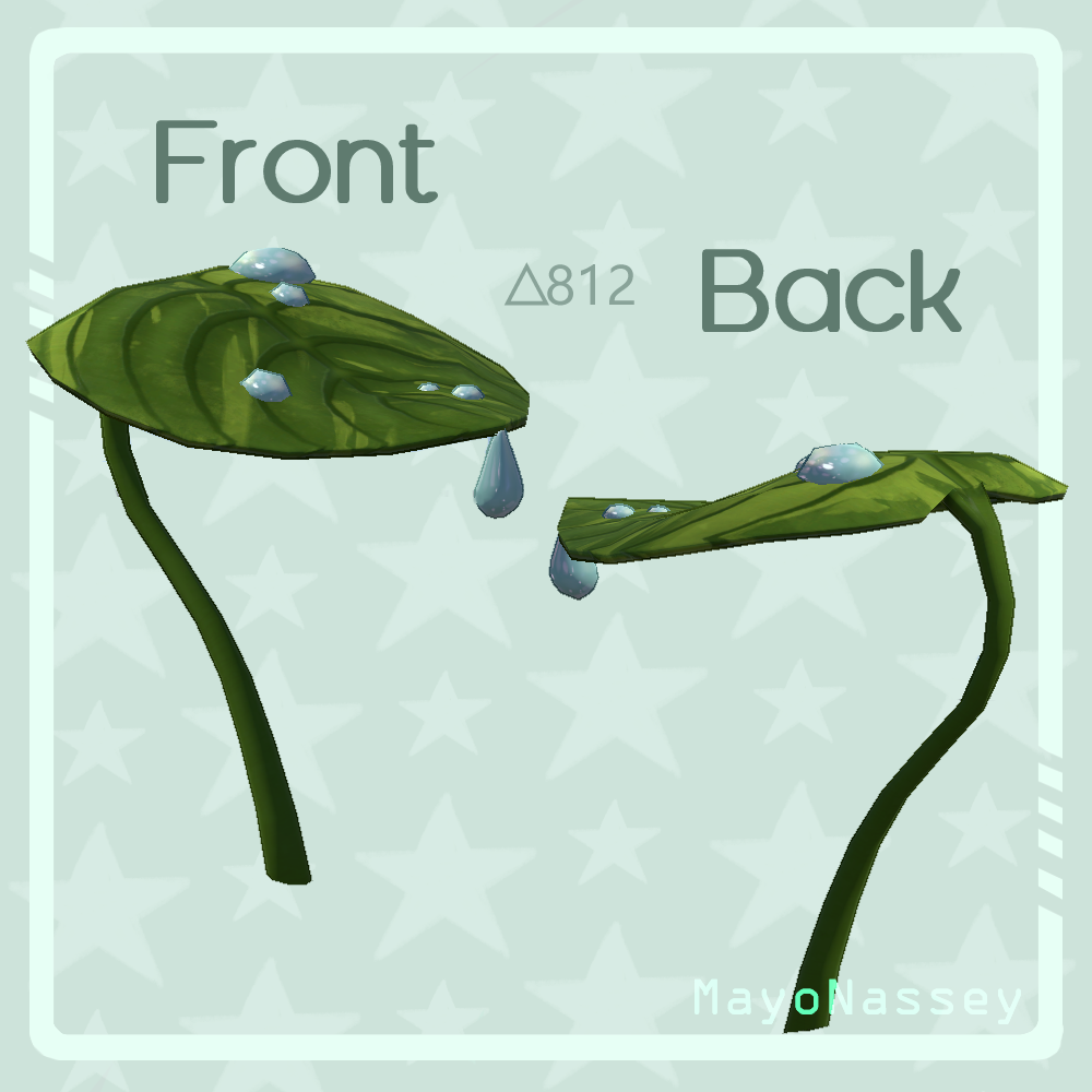 Leaf Umbrella (3 Variations) (VRCHAT/SDK3)