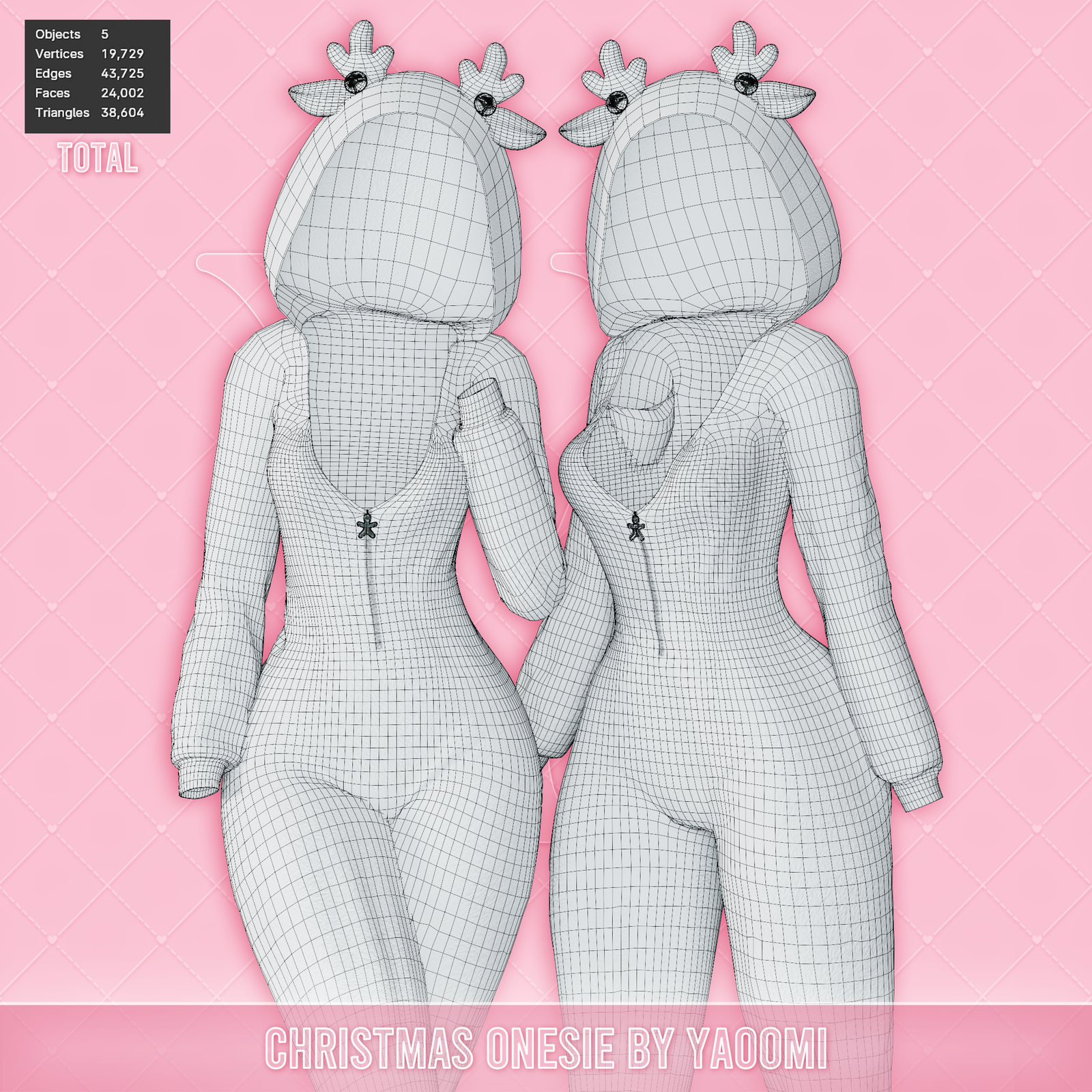 Christmas Onesie for VRChat