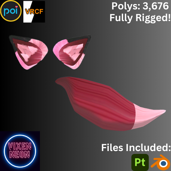 Foxy Ears and Tail Set